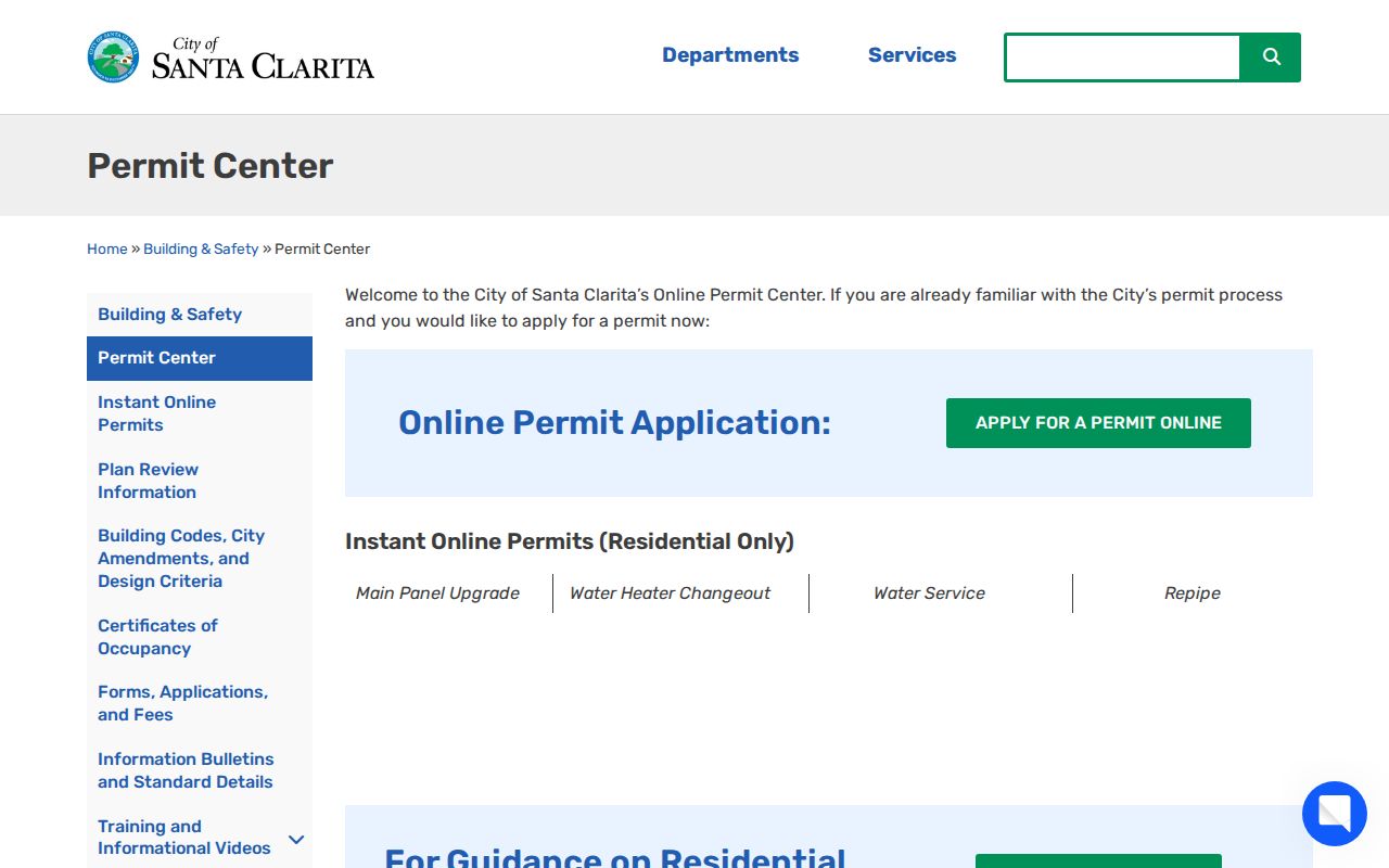 Santa Clarita neighbors permit center